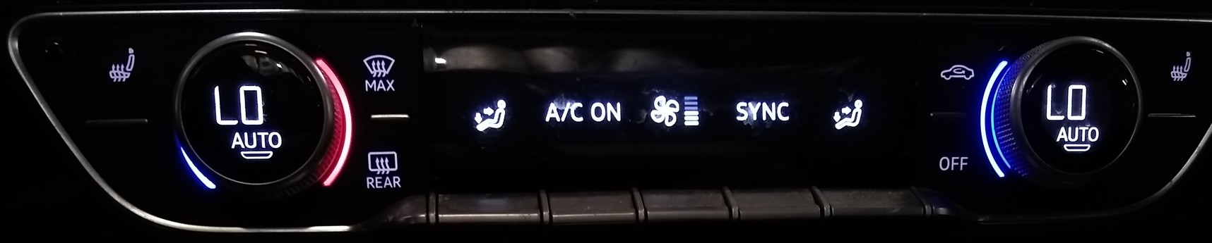 2018-2023 AUDI A4 A5 S5 RS5 (B9 8W6) FRONT A/C HEATER CLIMATE CONTROL PANEL — exact item pictured